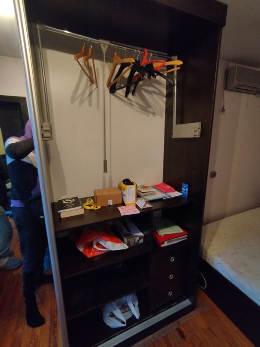 Гардероб и спалня