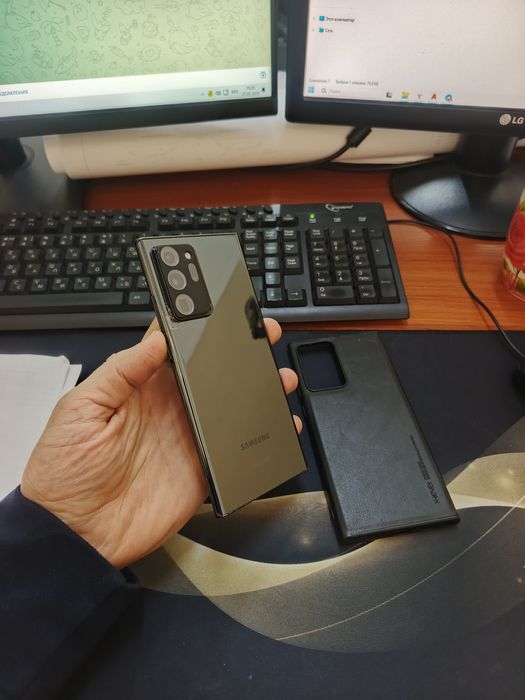 Samsung note 20ultra 5G 12/128gb(2022)ideal iwlawi zur aybi yuq tozza