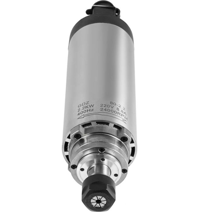 Motor Frezare, Putere 2.2 kW, ER20, 220V, 24.000 RPM, Racire Aer
