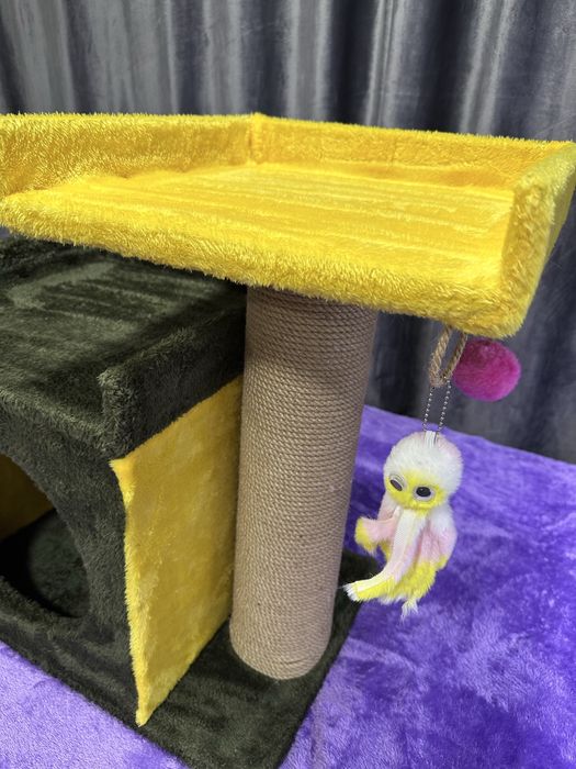 Домик-Когтеточка для кошек [ДОСТАВКА БЕСПЛАТНАЯ]