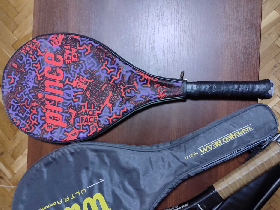 Лот маркови ракети за тенис на корт