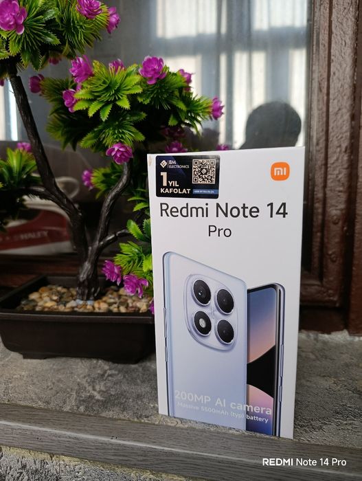 Redmi Note 14 Pro 4G 12/512 — как новый, гарантия 1 год