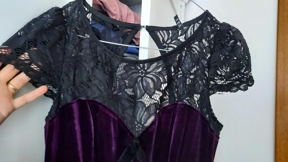Rochie catifea ocazie marime s