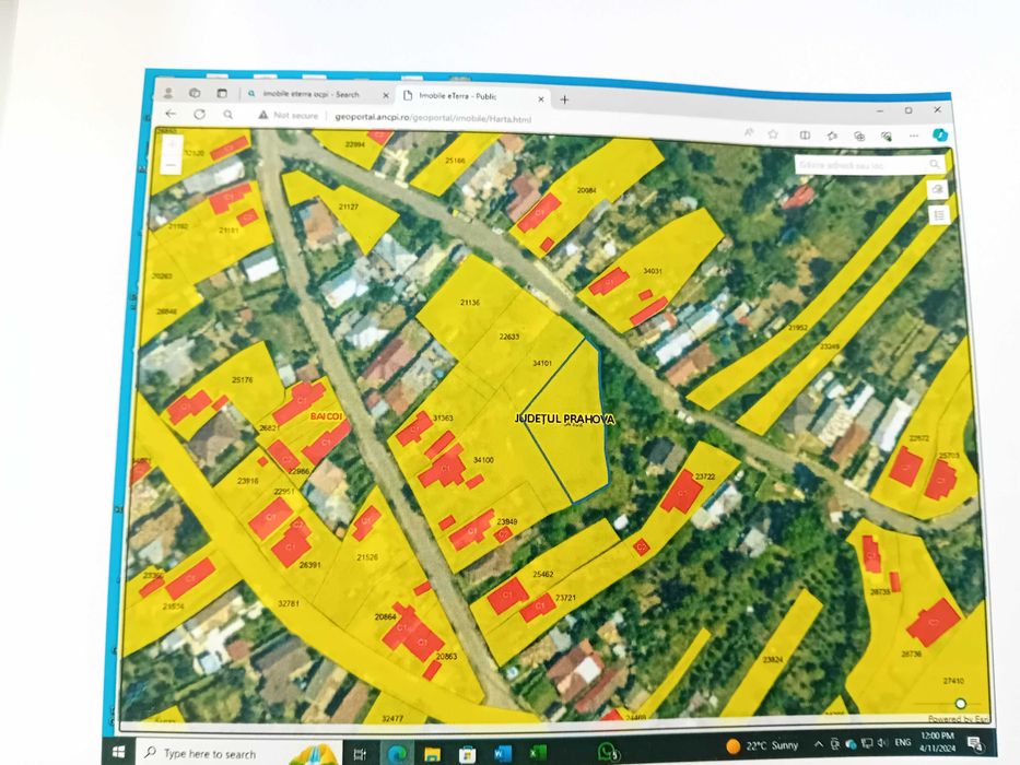 Teren intravilan 1.354 mp , zona centrala