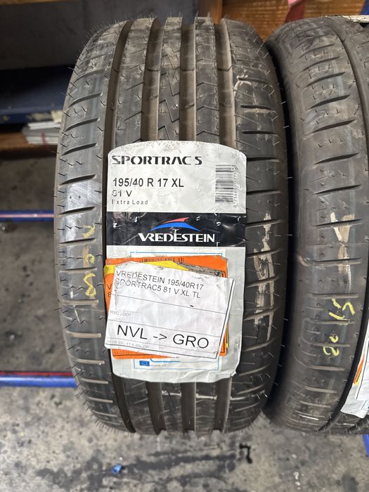 195/40/17 Vredestein 81V