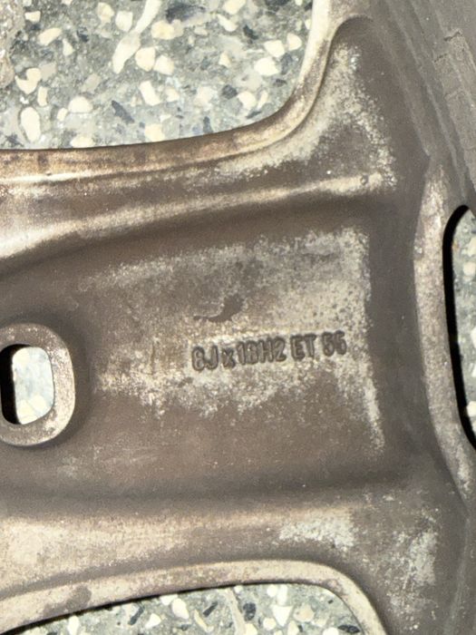 Джанти R18 5х108, ЦО - 63.4  ЕТ 55 J 8 с летни гуми 235/45 R18