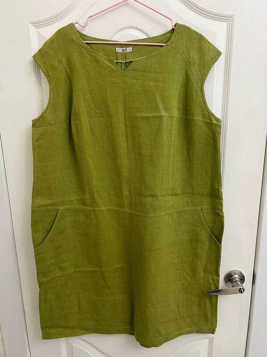 Фирменные платья, хлопок/лен/вискоза, размеры 50/58