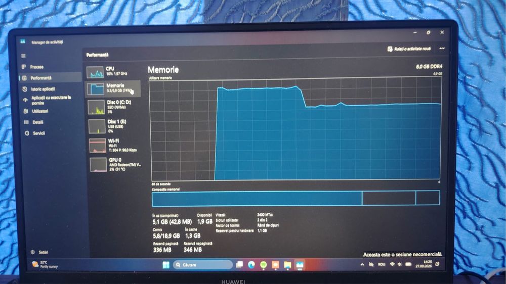 Laptop Huawei Matebook d15