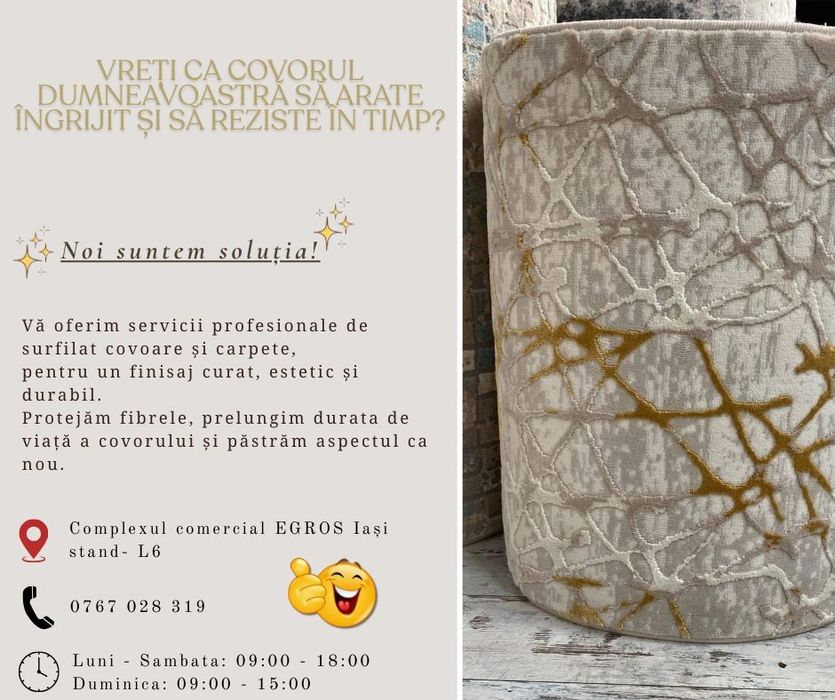 Surfilam si modificam covoare