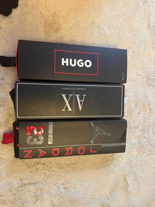 Sosete lungi si scurte Nike, Hugo, AX, Jordan, Tommy