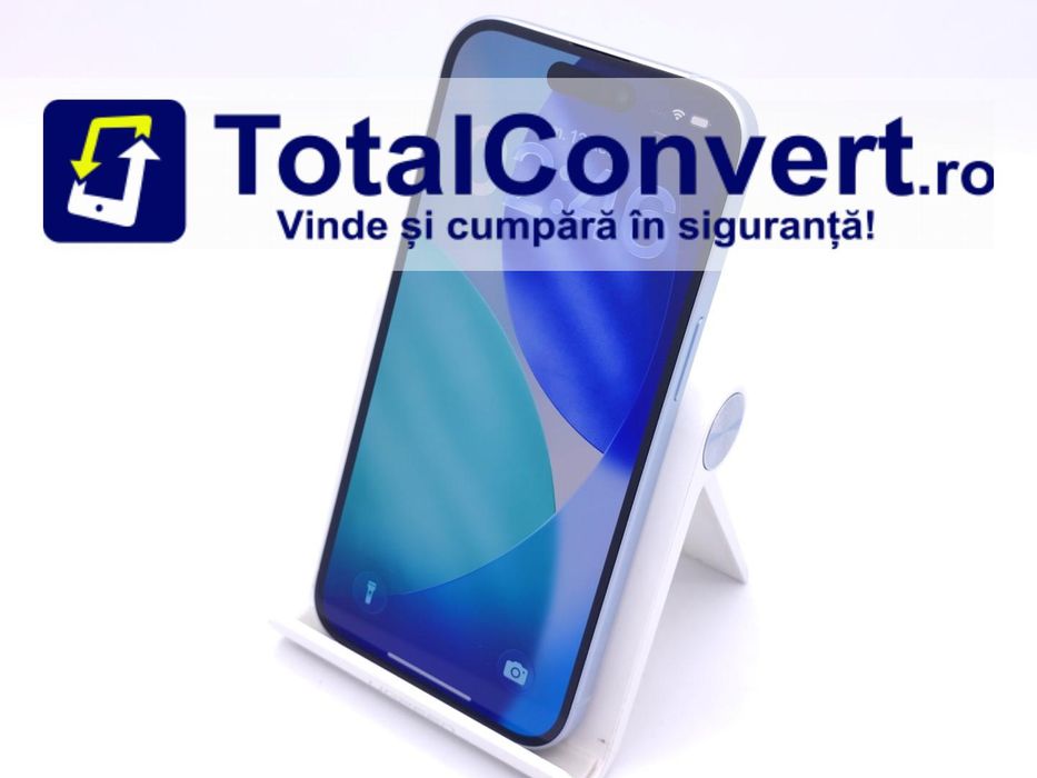 Apple iPhone 15 256GB blue 6GB Single SIM, Garantie 24 luni | #D89371