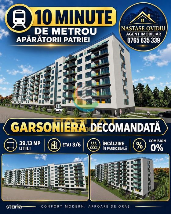Vanzare Garsonieră Metrou Apărătorii Patriei Comision 0%! — fotografia 1