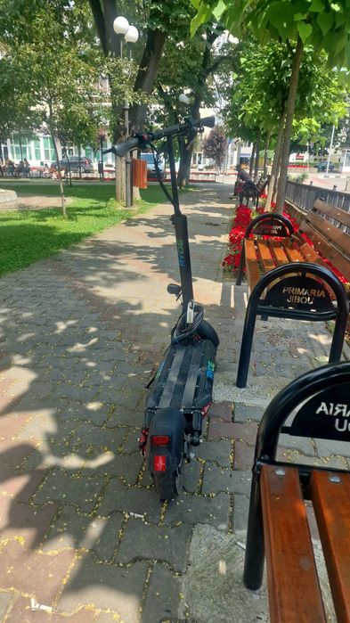 Trotineta electrica pliabila RYDE 600 - seria 10", 600W/52V/18.2Ah, viteza maxima 55km/h, autonomie 60-65 km (Negru)