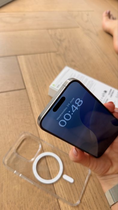 iPhone 15 Pro 1TB Natural Titanium • Impecabil • Factură Amazon