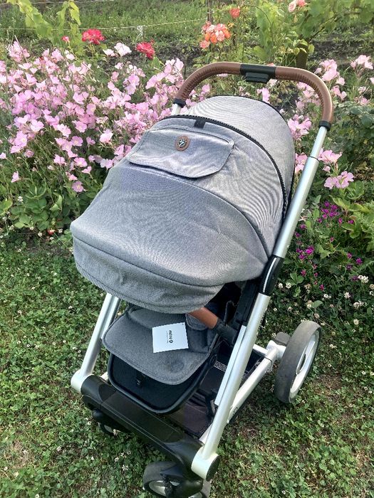 Бебешка количка Mutsy i2 (с 11 компонента) Heritage bright blue/stone