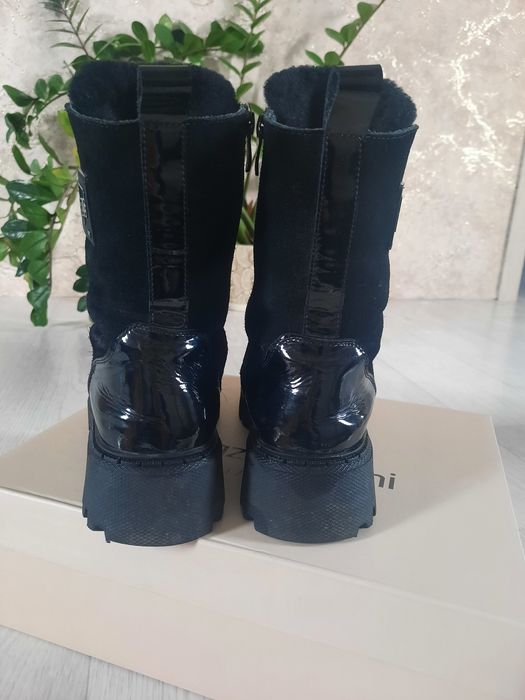 Зимние ботинки, полностью натуральные р.38