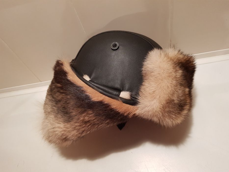 Защитная каска ушанка