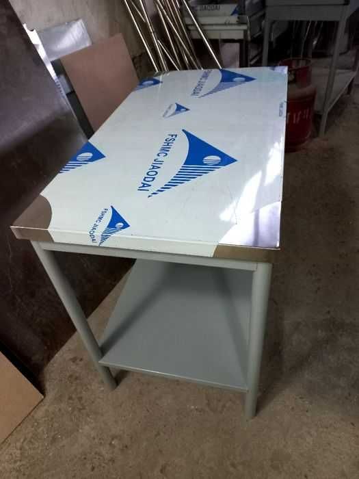 Пристенный стол нержавейка Premier