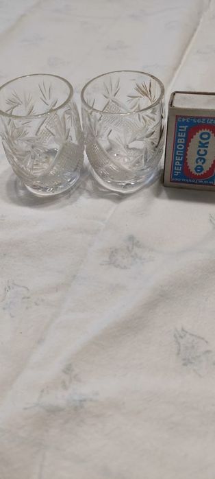 Рюмки хрустальные советские