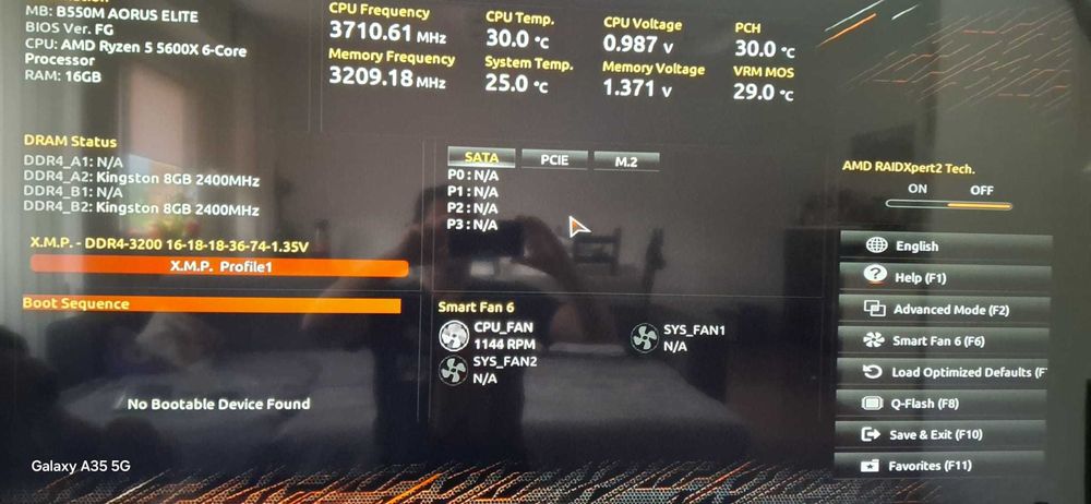 Gigabyte B550M Aorus Elite