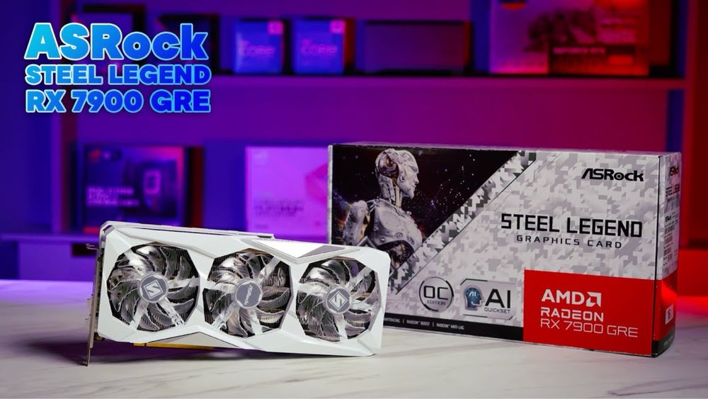 Asrock Rx 7900Gre 16Gb Steel Legend OC