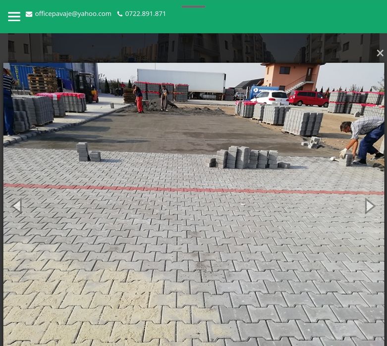 Pavaje Pavele vibropresate  la pret redus. Transportare si montare