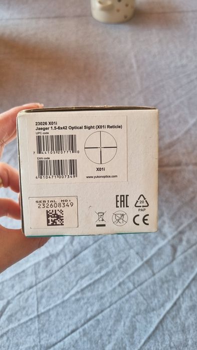 Luneta JAEGER 1.5-6x42