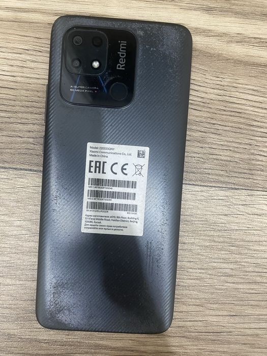 Redmi 10c 64гб черного цвета