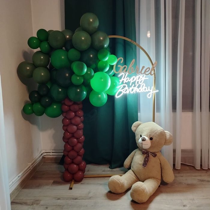 Arcade baloane și cifre cu led