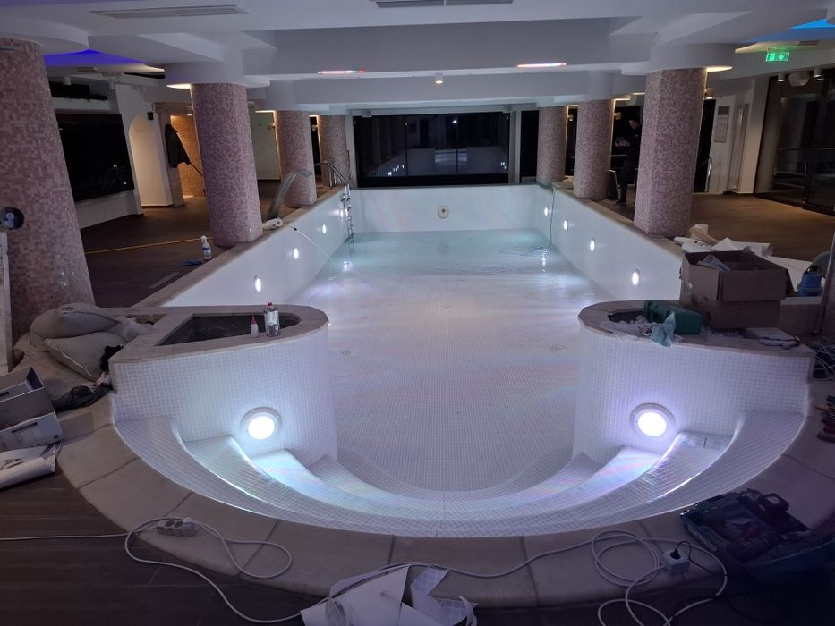Montaj Liner PVC,Reparatii Piscine,