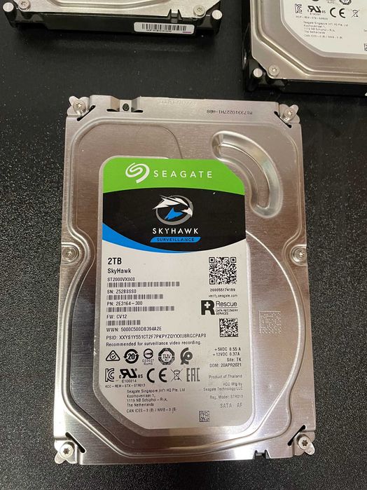 Hdd Seagate Skyhawk Surveillance 2 TB, ST2000VX003, garantie
