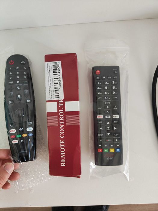 Telecomanda LG Magic Remote MR20GA + Telecomanda LG Clasica cu buton Netflix Set