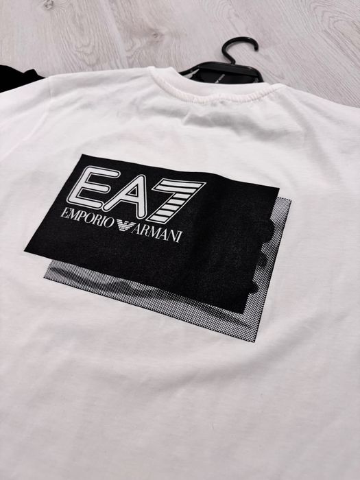 Тениски еа7 бяло,черно