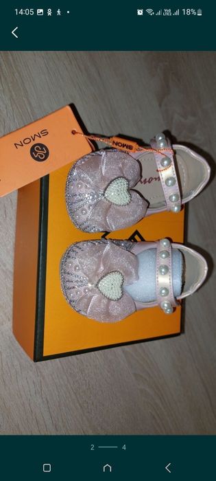 Туфельки детские