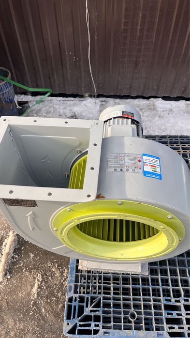 Вытяжка радиальная, улитка