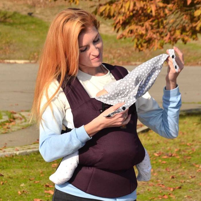 РАЗПРОДАЖБА | 6+ мес | Ергономична раница Nashsling Оптима - 2 цвята