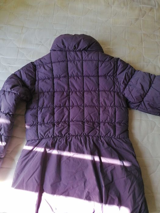 Лилаво зимно яке за момиче 150 см
