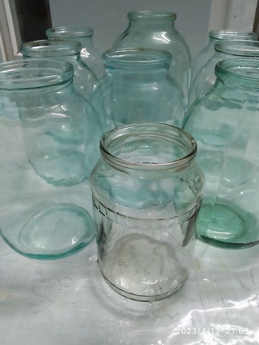 БАНКИ  стеклянные 1л., 2л..