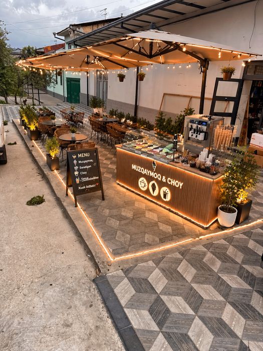 Ijaraga beriladi bines uchun ideal arenda muzqaymoq