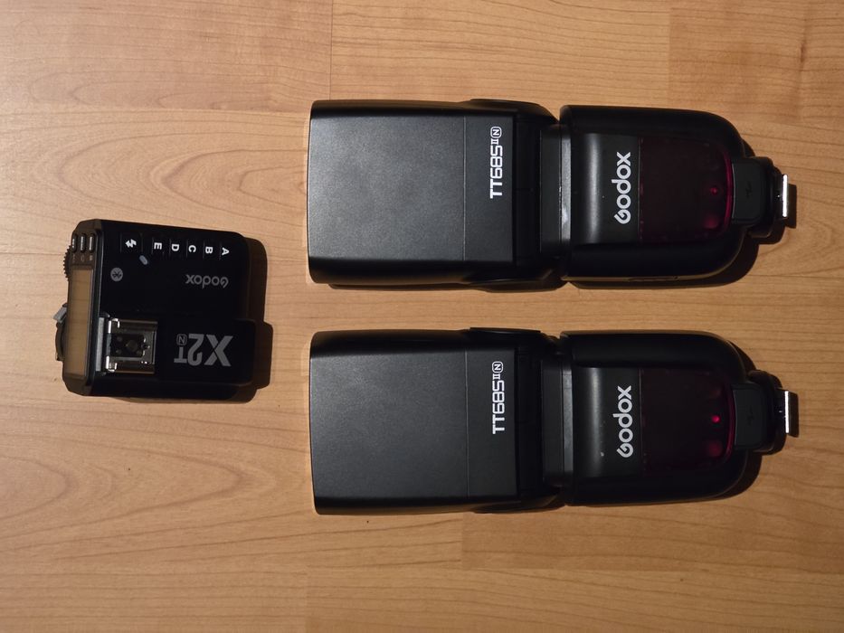 Pachet 2 x Godox TT685 II plus trigger Nikon