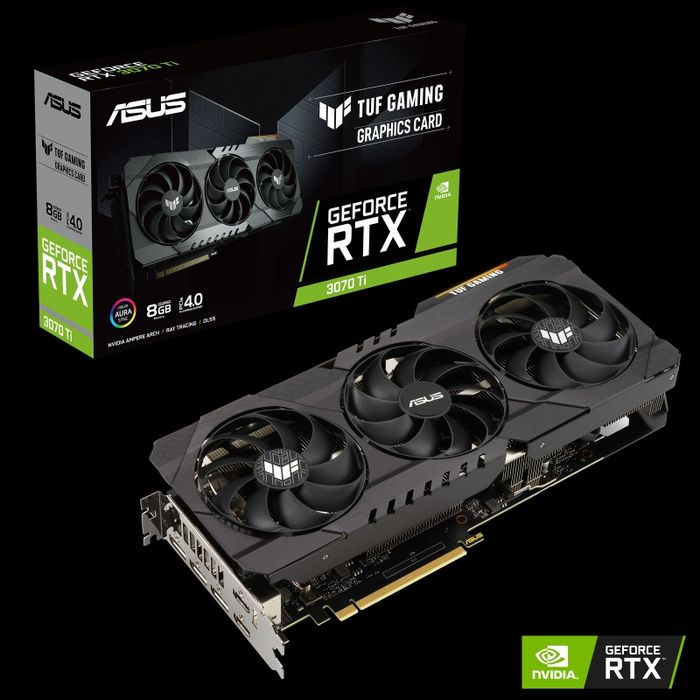 Видеокарта Asus tuf rtx 3070 ti