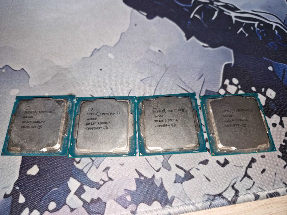 Pentiun G5400 и Pentium G4560