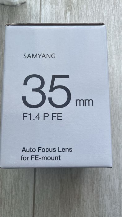 Samyang AF 35mm F1.4 P FE