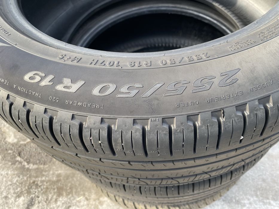 255/50/19 пара бу пирелли