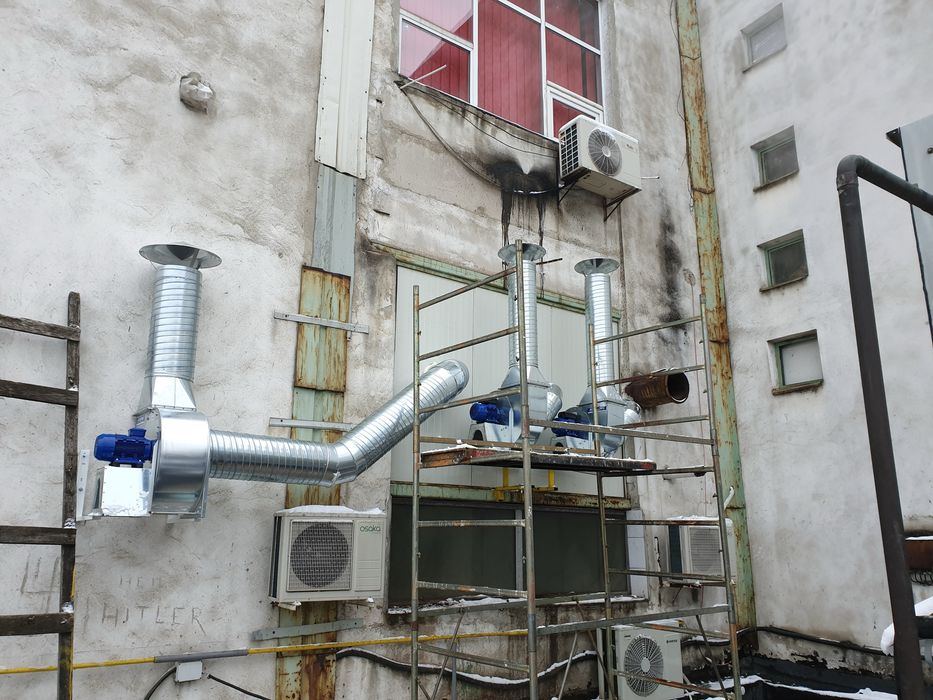 Montaj Hote, ventilatoare horeca, HVAC, Autorizatie Isu