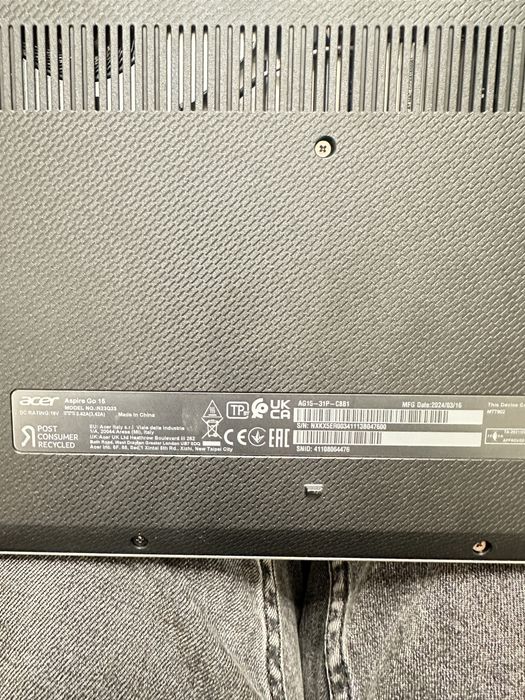 Ноутбук Acer Aspire Go 15