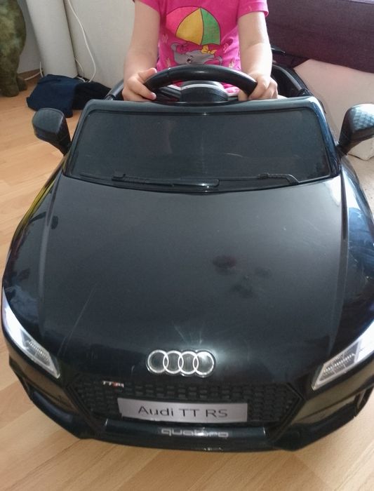 Vand Masinuta electrica copii Audi TTRs neagra