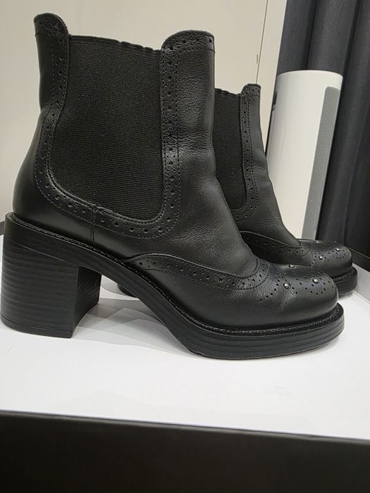 Ботинки,модель Челси ,кожа