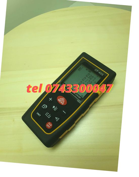 Telemetru Laser 40m Digital Portabil Usor De Manipulat