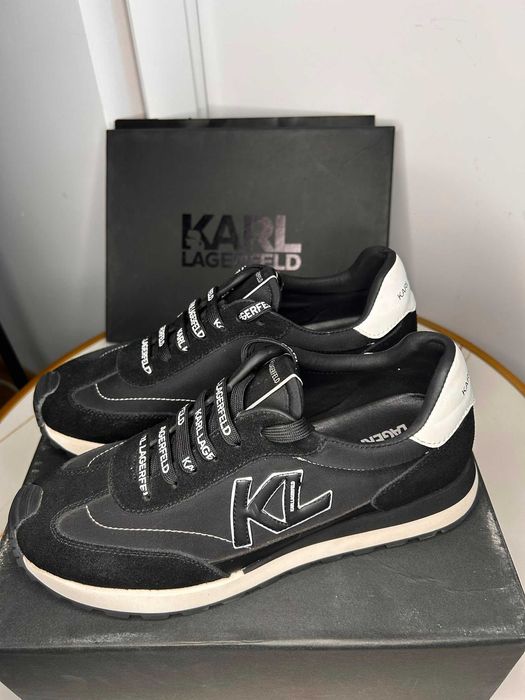 Adidasi Karl Lagerfeld negri marimea 44